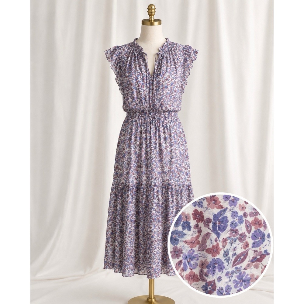 BB Dakota Tiered Maxi Dress XL Steve Madden Floral Feminine Romantic Flowy